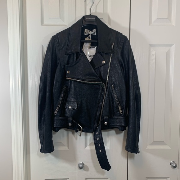 Acne Studios Jackets & Blazers - **NWT** Acne Studios Motorcycle Leather Jacket